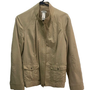 Liz & Co. Tan Jacket Lightweight